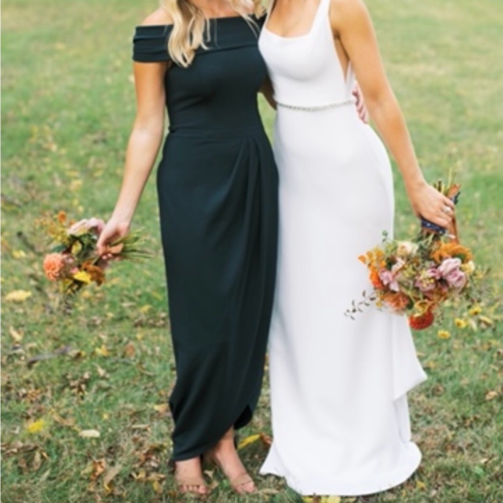 BHLDN green Midi Dress